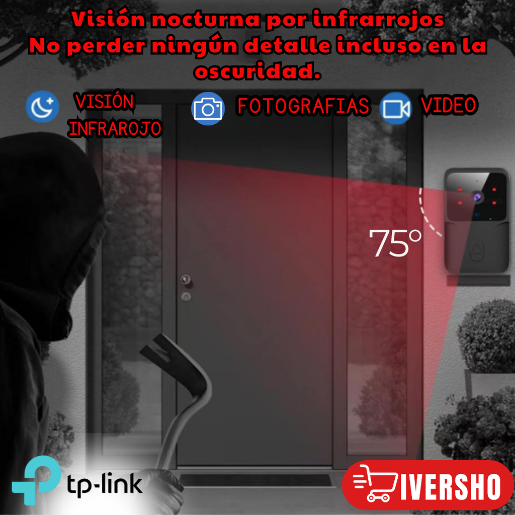 Timbre  Con Cámara Inalámbrico