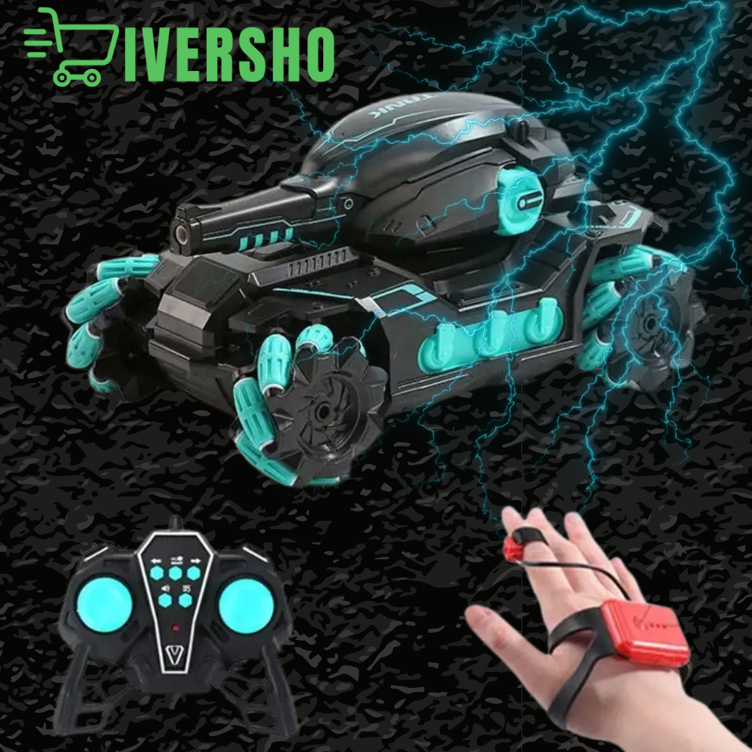 ¡CARRO TANQUE QUE LANZA HIDROGEL!