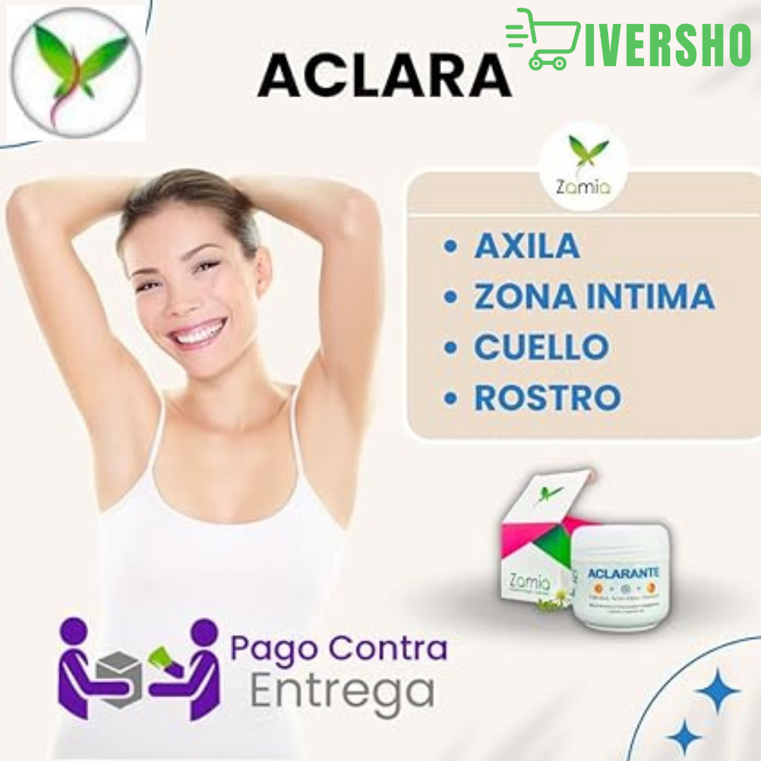 Crema Aclarante Y Despigmentante Natural