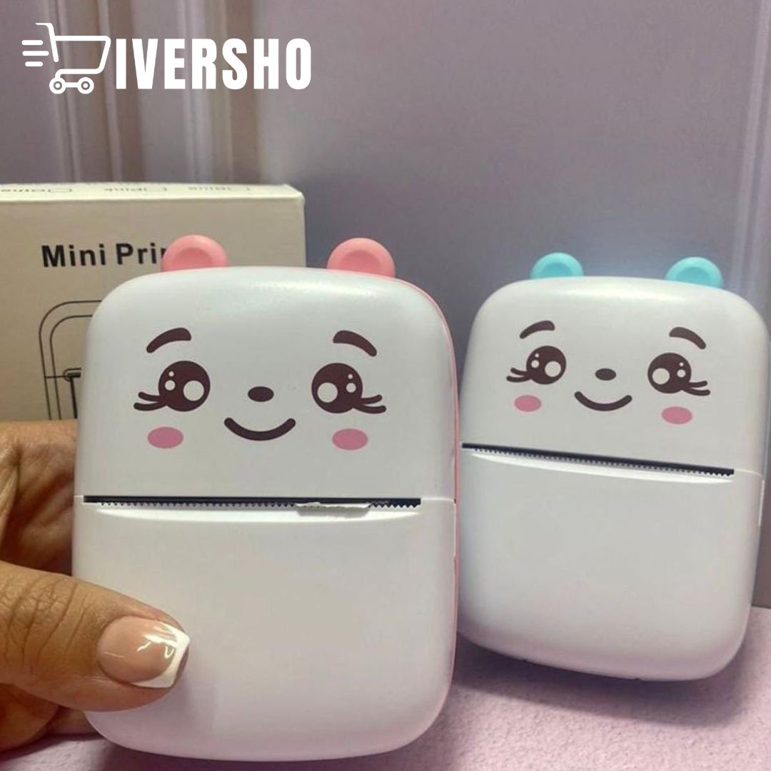 Mini Impresora Inalambrica + 6 rollos gratis para imprimir