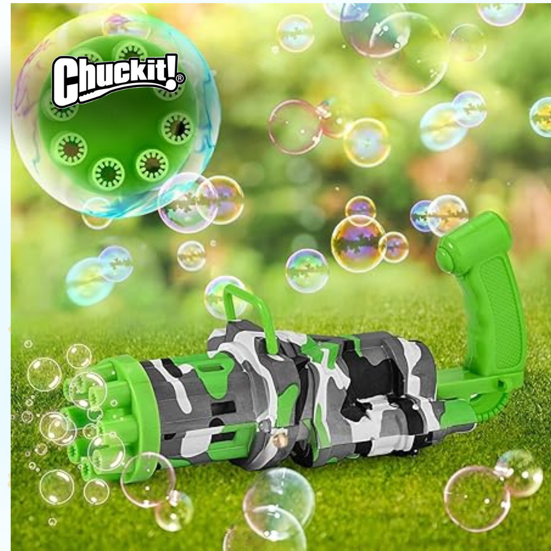 Burbujero Eléctrico Con Luces + Líquido