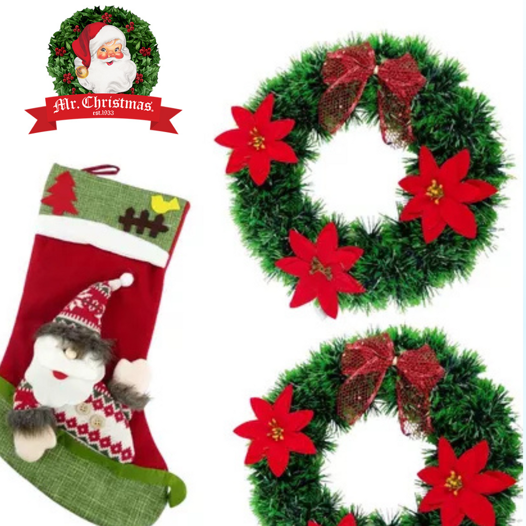 Corona X2 y Bota navideñas