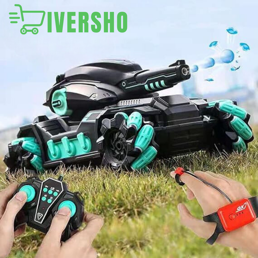 ¡CARRO TANQUE QUE LANZA HIDROGEL!