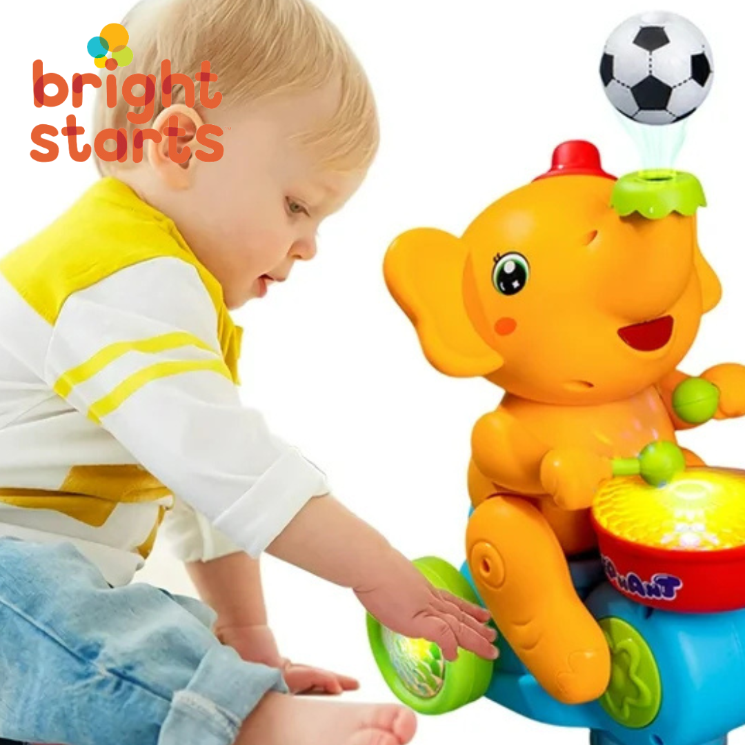 Juguete Musical malabarista de elefante