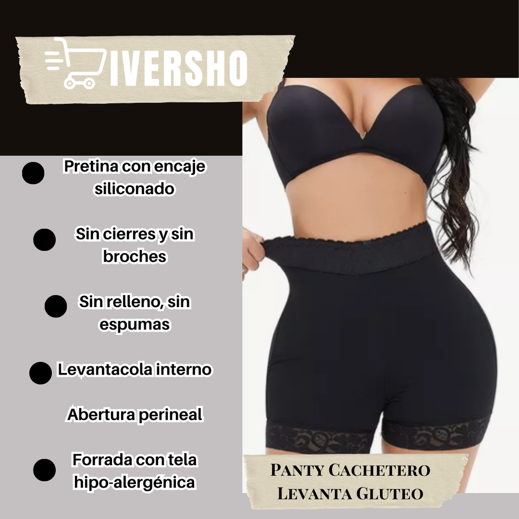 PANTY CACHETERO LEVANTA GLUTEO