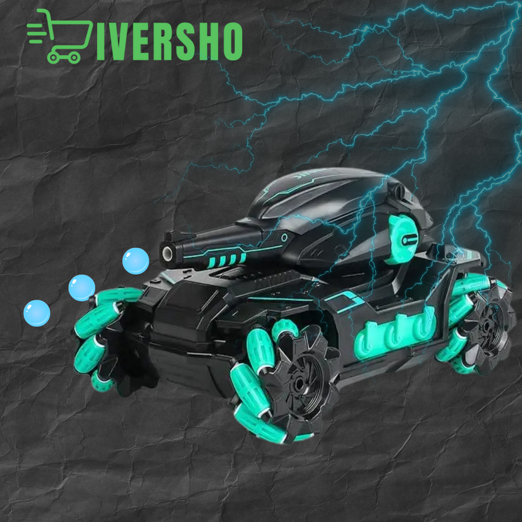 ¡CARRO TANQUE QUE LANZA HIDROGEL!