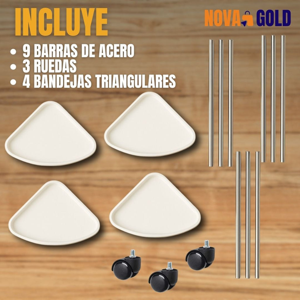 ESTANTE DE ESQUINA MULTIFUNCIONAL PREMIUN 90°|IKEA®|