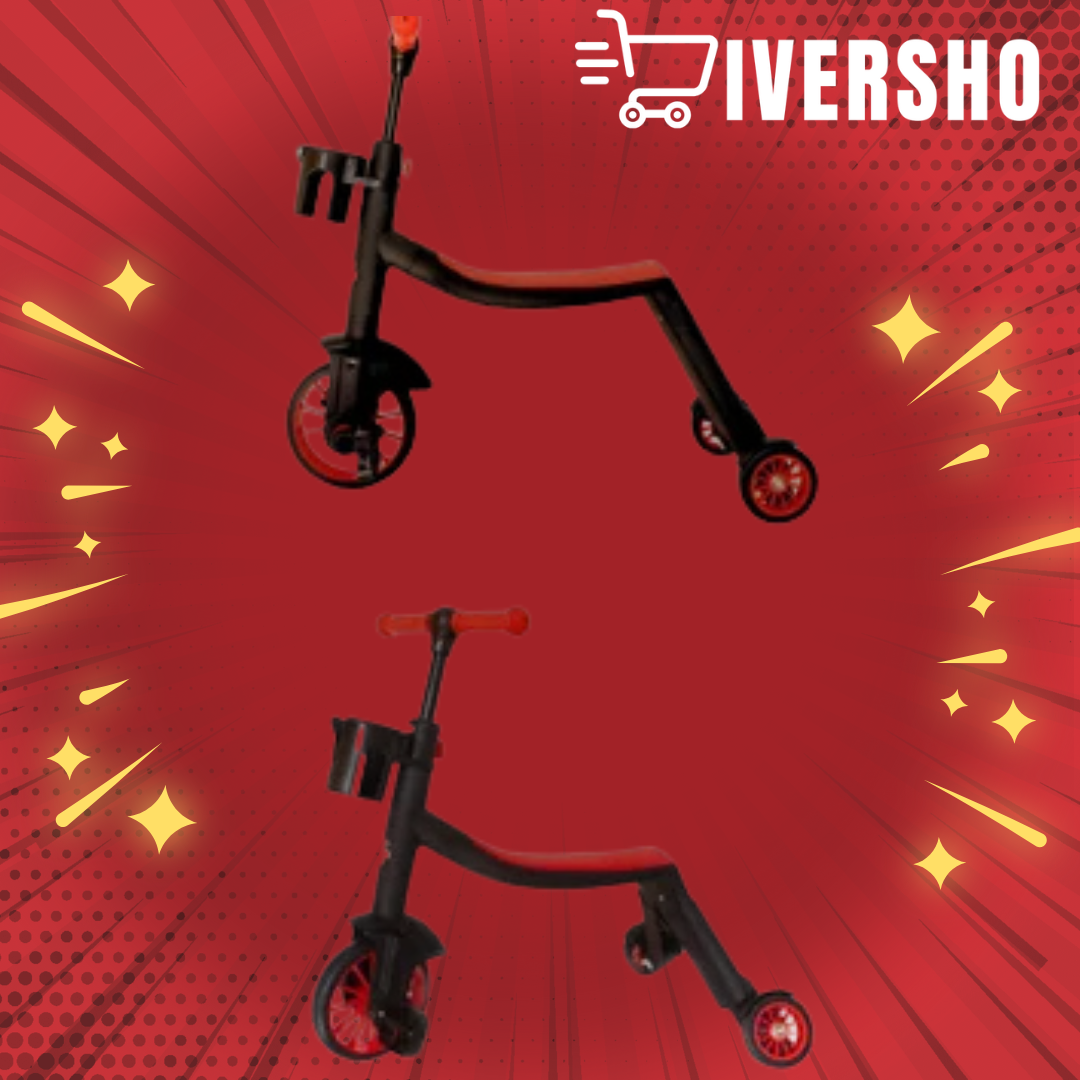 Monopatín 3 En 1 Triciclo Bici