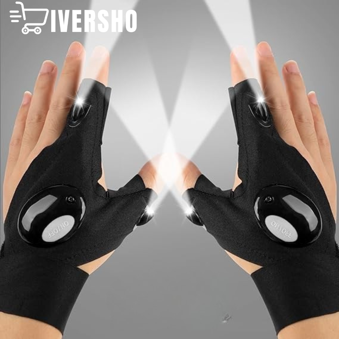 Guante linterna LED impermeable