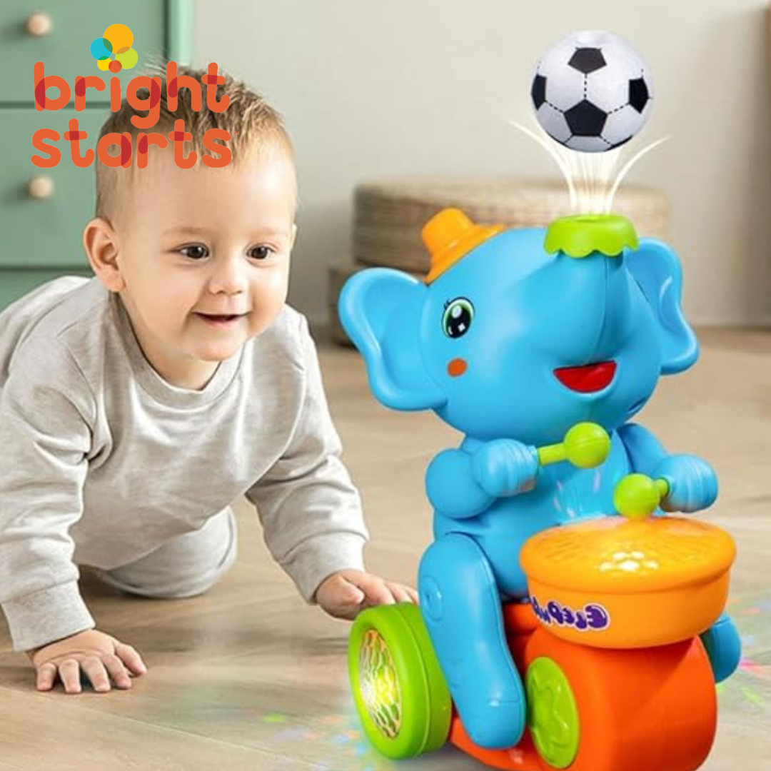 Juguete Musical malabarista de elefante