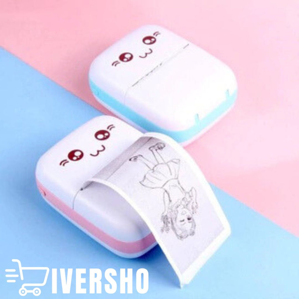 Mini Impresora Inalambrica + 6 rollos gratis para imprimir