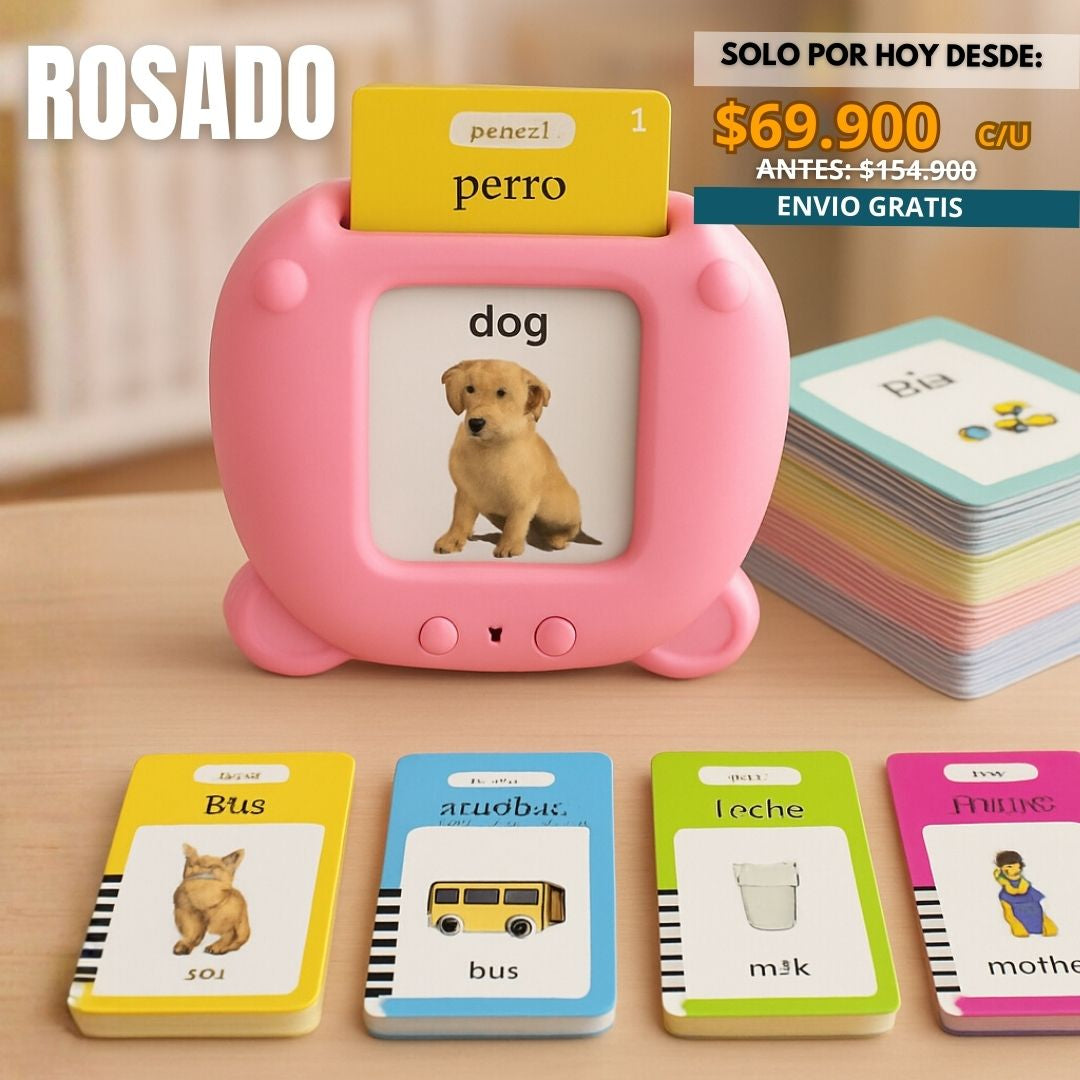 LECTOR DE TARJETAS INGLES - ESPAÑOL |HAPE®|